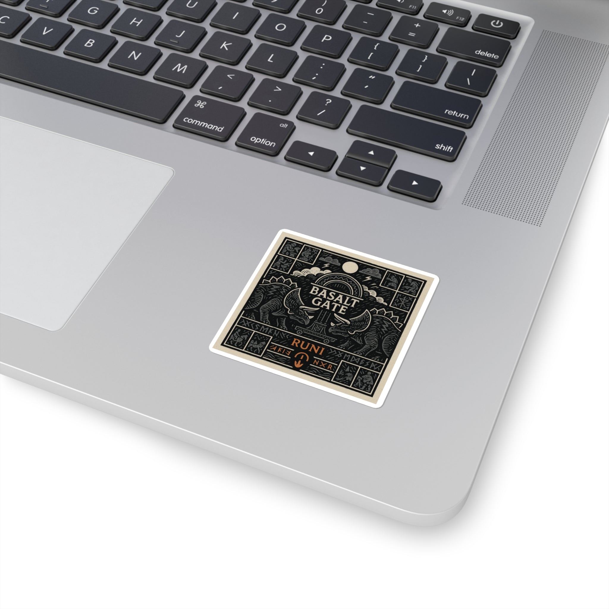 Rustic Square Stickers - Unique Art for Laptops, Scrapbooking, Gift Wrapping, Journals, and Home Decor