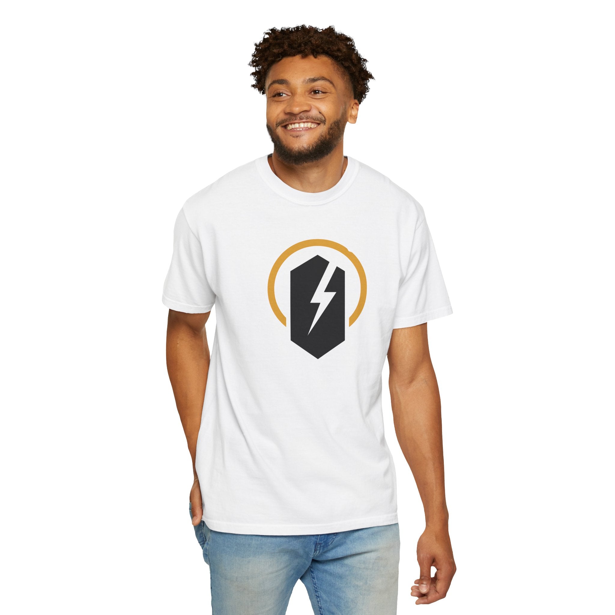 Vowbreaker inspired Electric Energy Unisex Garment-Dyed T-Shirt - Graphic Tee, Casual Wear, Gift for Him and Her, Summer Style, Unique Design